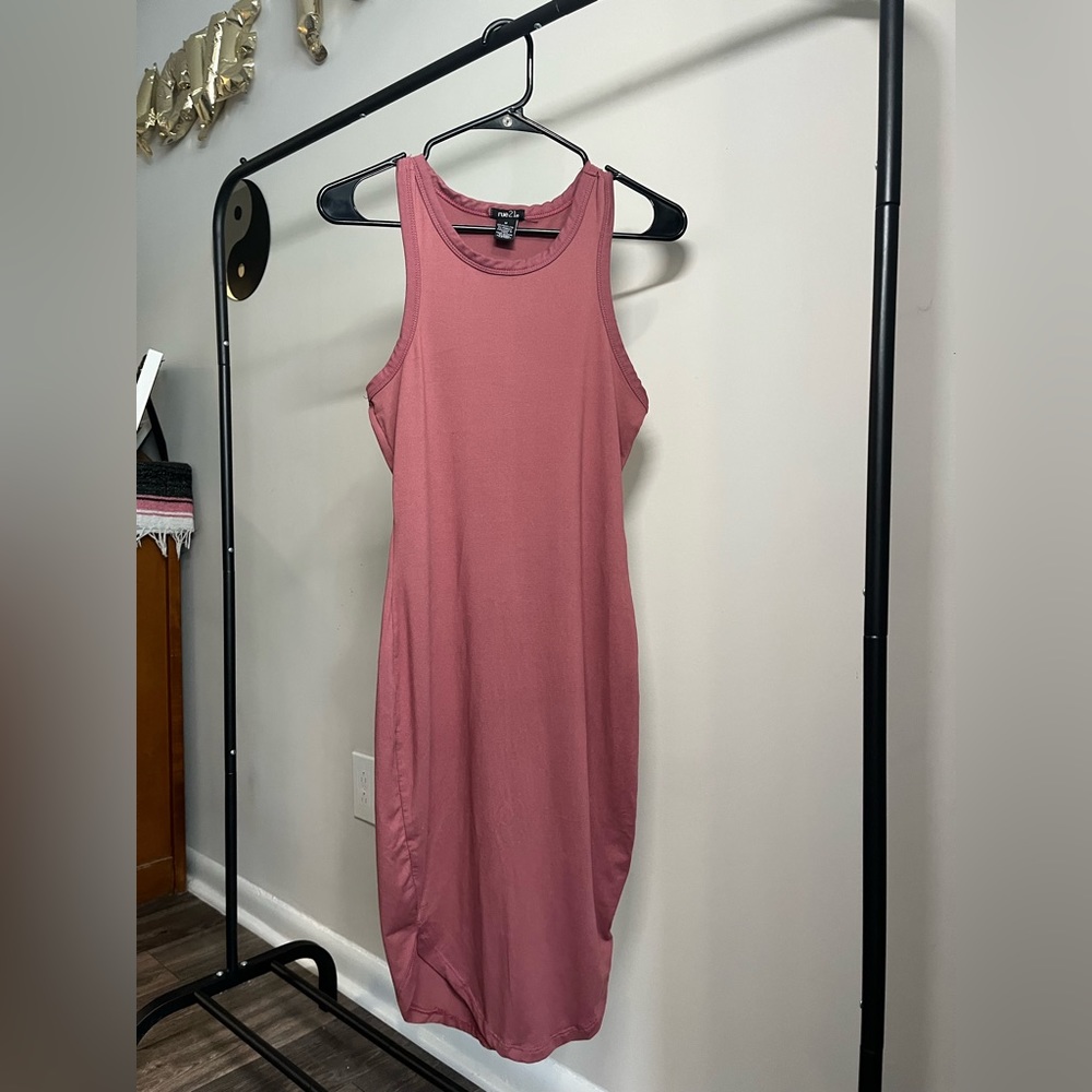 Rue21 mauve pink tank dress